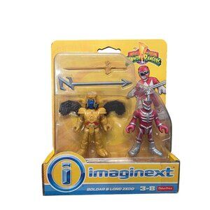 Fisher Price Imaginext Power Rangers Goldar and Lord Zedd Toy
